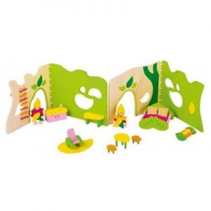 Leśny domek dla lalek - zabawki dla dzieci