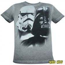 Koszulka Star Wars "Vader" szara 7-8 lat
