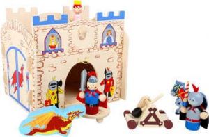 Zamek rycerski z figurkami do zabawy