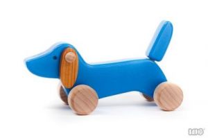 Jamniczek niebieski - zabawka dla dzieci