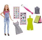 Barbie Zrób to sama: Modne naklejki Mattel (blondynka)