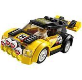 City Żółty samochód wyścigowy Lego