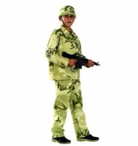 Żołnierz pustynny przebrania i kostiumy dla dzieci - 116 cm