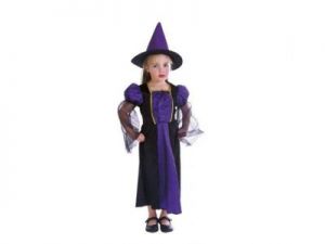 Strój na Halloween Czarownica na Balu 3-4 lat, kostium/ przebranie dla dzieci, odgrywanie ról