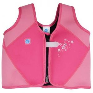 Kamizelka do pływania dla dzieci Float Jacket - pink blossom - 1-3 lata (11-18 kg)
