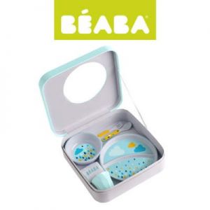 Beaba - Naczynia dla niemowlaka z melaminy - zestaw prezentowy Rainbow