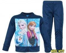 Dres Frozen "Elsa & Anna" granatowy 4 lata
