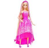 Barbie Magiczne warkocze księżniczki Mattel