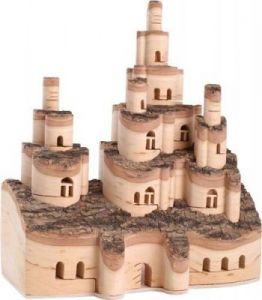 Zamek drewniany Natura - zabawka dla dzieci