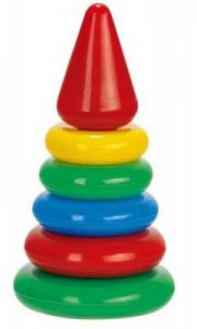 Układanka Piramida mała zabawka dla dzieci