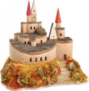 Zamek drewniany Ogród - zabawka dla dzieci