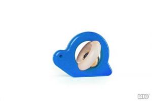 Grzechotka ślimak niebieska - zabawki dla dzieci