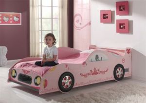 Łóżko dla dziewczynki Lizzy BENTLY PINK Car