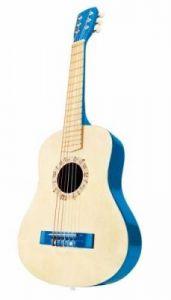 HAPE Niebieska gitara akustyczna dla dzieci