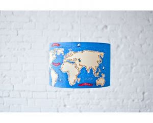Lampa wisząca Mapa Świata Lamps&Co