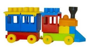 Pociąg Osobowy Mały zabawka dla dzieci