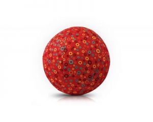Bubabloon, piłka Balonowa Circles Red