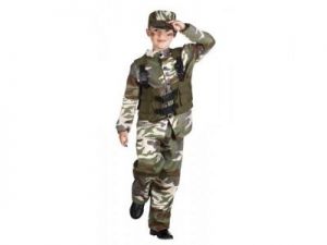 Żołnierz mundur 4-6 lat - przebrania / kostiumy dla dzieci, odgrywanie ról