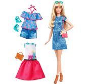 Barbie Fashionistas Lalka i ubranka Mattel (lacey blue)