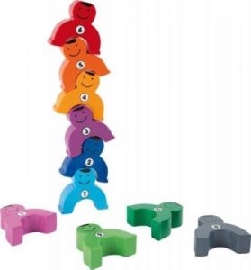Figurki numerki do sortowania - zabawka dla dzieci