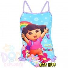 Strój kąpielowy Dora "Rainbow" fioletowy 2 lata