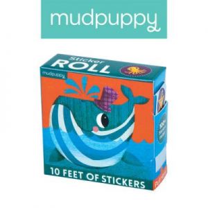Mudpuppy - Naklejki na rolce Podwodny świat 100 szt