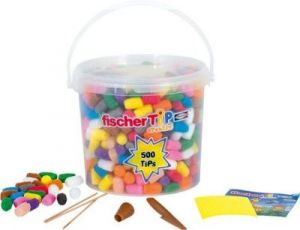 Fischer TiP 500 do kreatywnych zabaw dla dzieci, chrupki kukurydziane do zabawy