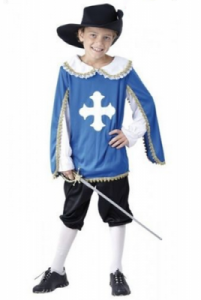 Muszkieter Norbert 10-12 lat ,kostium dla dzieci