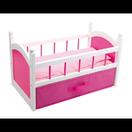 Łóżeczko dla lalek "Pink"