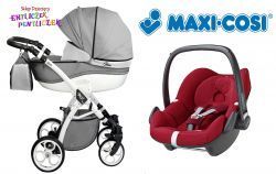 Wózek Milu Kids Como 3w1 fotel Maxi Cosi Pebble