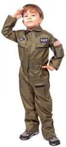 Pilot - Żołnierz - przebranie karnawałowe dla chłopca - rozmiar S