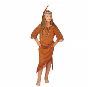 Strój Indianka ze Spódnicą - przebranie dla dzieci - 122 - 128 cm
