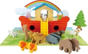 Drewniana Arka Noego - zabawki dla dzieci