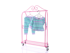 WeGirls - Morska piżamka dla lalek w lawendowe wzorki