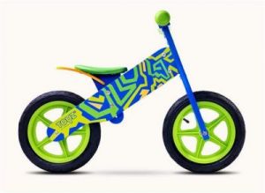 Rowerek biegowy dla dzieci ZAP BLUE/GREEN