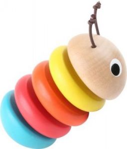 Grzechotka Gąsienica - zabawka dla dzieci