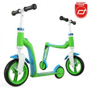 Scoot & Ride - Highwaybaby 2w1 hulajnoga i rowerek biegowy 1+ Green
