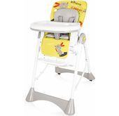 Krzesełko do karmienia Pepe Baby Design (żółte)
