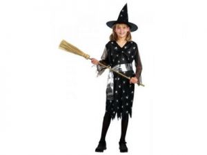 Strój na Halloween - Czarownica 10 - 12 lat, kostium/ przebranie dla dzieci, odgrywanie ról