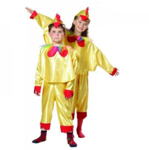 Kurczaczek - przebrania , kostiumy dla dzieci, - 128 cm