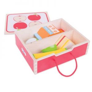 Lunch box - śniadanie do szkoły i przedszkola do zabawy dla dzieci, Bigjigs