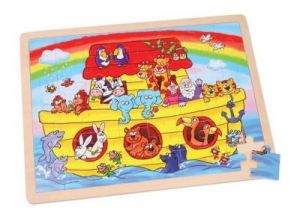 Puzzle dla dzieci - arka Noego 48 elementów