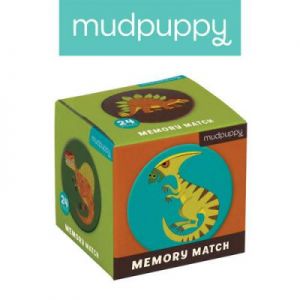 Mudpuppy - Gra Mini Memory Dinozaury