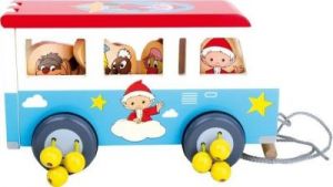 Nasz Piaskowy Dziadek Autobus - Zabawka do ciągnięcia dla dzieci
