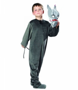 Kombinezon szary przebrania i kostiumy dla dzieci - 146 cm