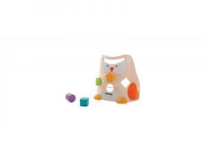 Drewniany sorter sowa, Plan Toys
