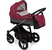 Wózek wielofunkcyjny Husky Lupo Baby Design (fuksja + winter pack)