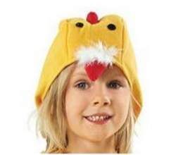 Czapka Kurczaczek przebrania , kostiumy dla dzieci