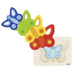 Puzzle dla najmłodszych - Motylki