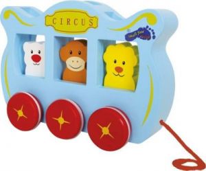 Wóz cyrkowy - zabawka do ciągnięcia dla dzieci